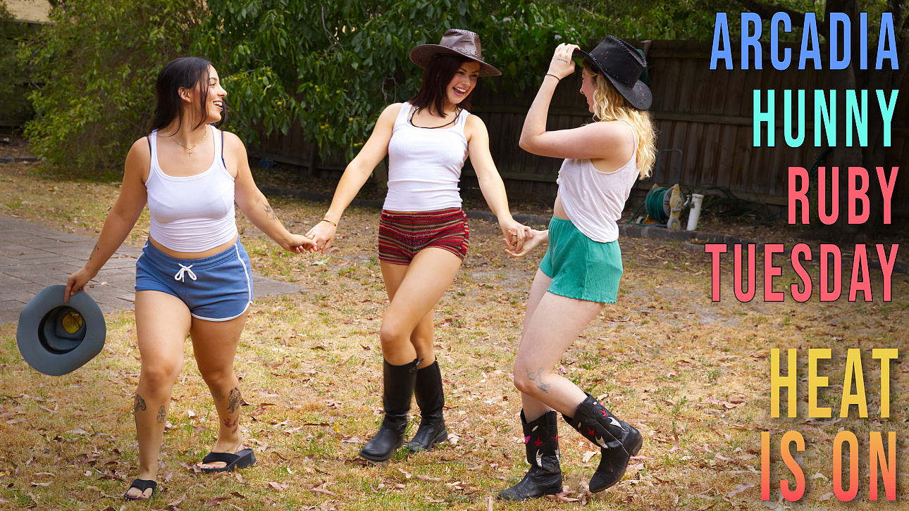 Girls Out West Arcadia, Hunny, Ruby Tuesday Heat Is On